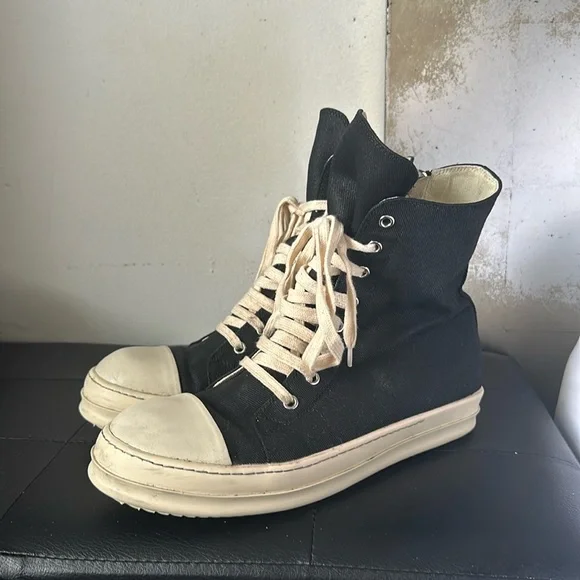 靴 Rick owens high ramones ss25 SS25 Hollywood Ramones : r/Rickowens